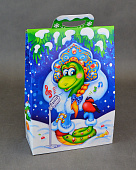 Коробка новогодняя картон Символ 2025 2кг/А/80