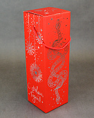 Коробка новогодняя мгк Змея на красном 1,5кг/ТП/70
