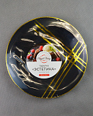 100 Тарелка пластиковая  диаметр 230мм Эстетика 6шт