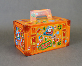 Коробка новогодняя мгк Сундук с наклейками 1,8кг/П/50