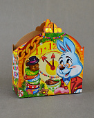 Коробка новогодняя мгк Часы Веселый кролик 1,5кг/П/50