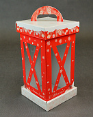 Коробка новогодняя мгк Фонарь Елочка 0,75кг/ТП/50