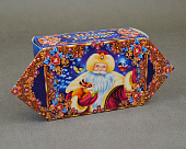 Коробка новогодняя картон Конфета малая Дорогобогато 0,3кг/ТП/300