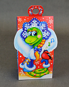 Коробка новогодняя картон Символ 2025 0,5кг/А/300